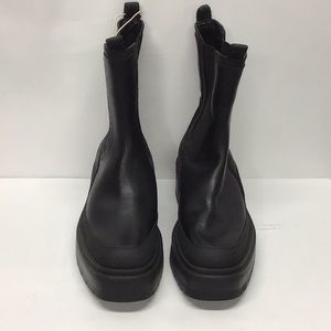 Sam Edelman Black Water Repellant Mid-calf Boots Size 9